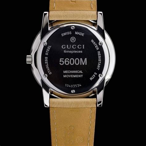 5600m gucci|Gucci Stainless Steel 5600M Ultra Thin Mechanical Wristwatch.